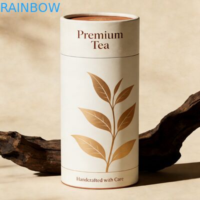 Экологически чистые, биоразлагаемые, настраиваемые цилиндровые упаковочные трубки и бумажная коробка для безопасной упаковки косметики и парфюмерии для пищевых продуктов