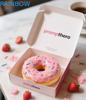 Настраиваемая биоразлагаемая складная подарочная коробка для упаковки пекарни и кондитерских макарон