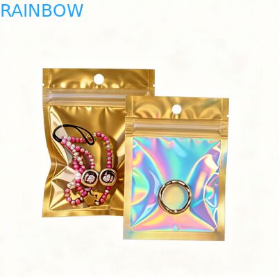 Заказ печать перерабатываемый ПВХ пластмассовый матовый перезамыкающийся пакет упаковки с трехсторонней печатью