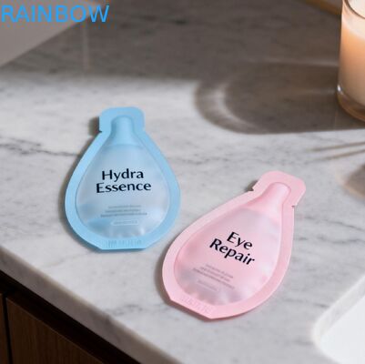 Индивидуальная упаковка для лосьонов и кремов для ухода за кожей, пластиковые мини-саше для косметических образцов из майларовой фольги, пакеты с термозапечаткой, маленькие мини-пакетики