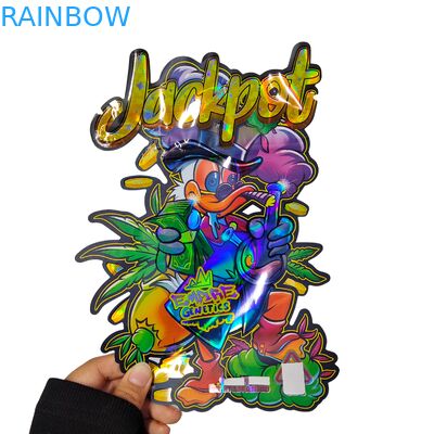 Настроенные голографические детские милярные пакеты для упаковки закусок