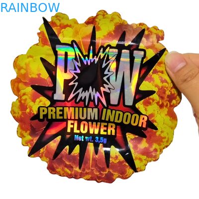 Настроенные голографические детские милярные пакеты для упаковки закусок