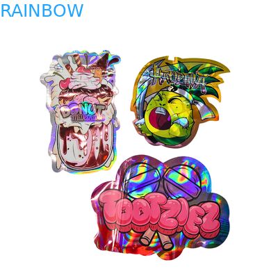 Оптовые сумки для мармелада специальной формы с индивидуальной печатью, 3,5, 7 г, детские пакеты с логотипом