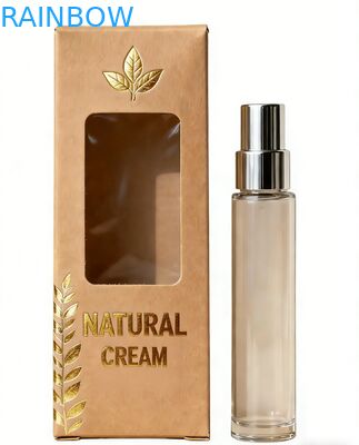 Например, напечатанная биоразлагаемая косметическая упаковка коробка для ухода за кожей, подарочная коробка с золотой штамповкой и рельефной упаковкой для парфюмерии.