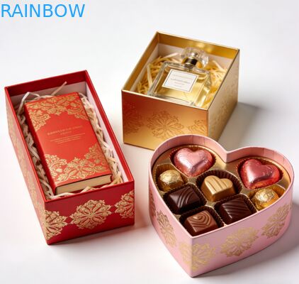 Индивидуальная экологичная складная подарочная коробка из картона толщиной 350 г для ювелирных изделий, одежды, обуви, часов