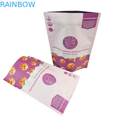 Влагостойкий пакет с застежкой-молнией для пищевых продуктов, изготовленный по индивидуальному размеру, с гарантией качества термосварки