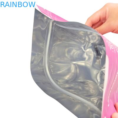 Влагостойкий пакет с застежкой-молнией для пищевых продуктов, изготовленный по индивидуальному размеру, с гарантией качества термосварки