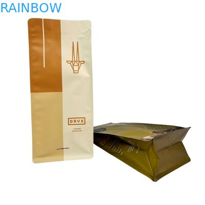 Противовоздушный запах пищевой продукции Stand Up Pouch 120 микрон для упаковки кофе и закусок