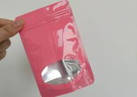 Мешки других цветов пластиковые упаковывая сумки конфеты плода шоколада с ясно окном