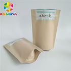 Мешки различного размера пластиковые упаковывая Зиплок порошка протеина для тела Скраб шоколада ванильного