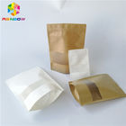 Печатание бумаги Брауна многоразовой упаковки еды слоения пластиковой белое подгонянное