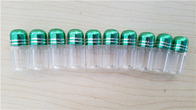 Крышка металла ясных пластиковых контейнеров капсулы носорога Боттлесс таблетки красочная для карт 3Д