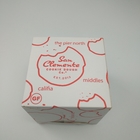 Бумажными материальными дизайн свадебного пирога размера картона качества еды подгонянный ящиками для хранения