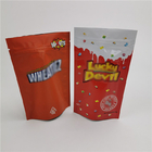 Мешки конфеты Кбд камедеобразные пластиковые упаковывая Зиплок сумки Ресиклабле с окном