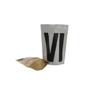 Алюминиевая фольга Зиплок мешка фольги упаковывая стоит вверх сумка кофе с клапаном дегазирования