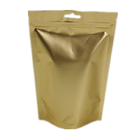 Ресеалабле пластиковые стоят вверх алюминиевая фольга золота сумок упаковки кофе мешка