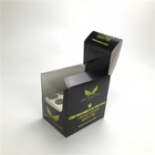 Выбитая коробка печати бумажная для продуктов энергии CBD бутылки масла показывает коробку с вставкой