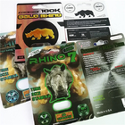 Капсула силы мужских таблеток черной пантеры/мамбы/повышения носорога V7 сексуальная упаковывая карты волдыря 3D с бумажной коробкой