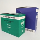 Изготовленные на заказ напечатанные сложенные коробки закусок Адвокатуры энергии рывка говядины коробки дисплея 200G розницы картона упаковывая бумажные