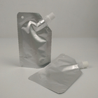 Простой серебряный мешок Spout напитка сока алюминиевой фольги упаковывая 100ml 150ml