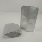 Изготовленная на заказ ясная серебряная жара мешка алюминиевой фольги - хранения еды Mylar алюминиевой фольги уплотнения сумка серебряного упаковывая с зазубриной разрыва