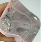 Сумки с фольгой сумок Mylar ясного оптового хранения еды доказательства запаха алюминиевой Resealable стоят вверх мешок с ясным окном