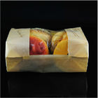 Стоьте вверх пакуя подгонянное едой окно бумажных мешков Kraft ясно для хлеба