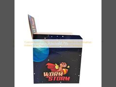 Индивидуальная складная картонная коробка для розничной торговли 3,5 г для упаковки сухих завтраков, сушеных фруктов, орехов, зерновых хлопьев.