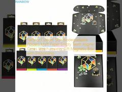 Фабричный нестандартный размер Биоразлагаемые папки Крафт-бумага Пустые футляры для выравнивателей зубов Часы Ювелирные изделия Подарочная магнитная коробка с тиснением