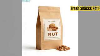 Изготовленные на заказ пакеты для закусок, влагостойкая упаковка для корма для домашних животных