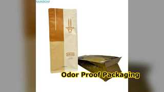 Упаковка для кофейных закусок в мешочке с защитой от запаха