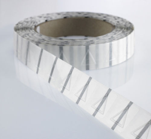 Recyclable ясная втулка сокращения треугольника обозначает тактильное предупреждение для Blindman/стикеров