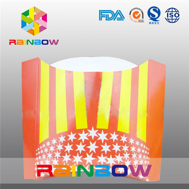 Устранимая складывая коробка бумаги упаковывая для фраев франчуза упаковывая коробку