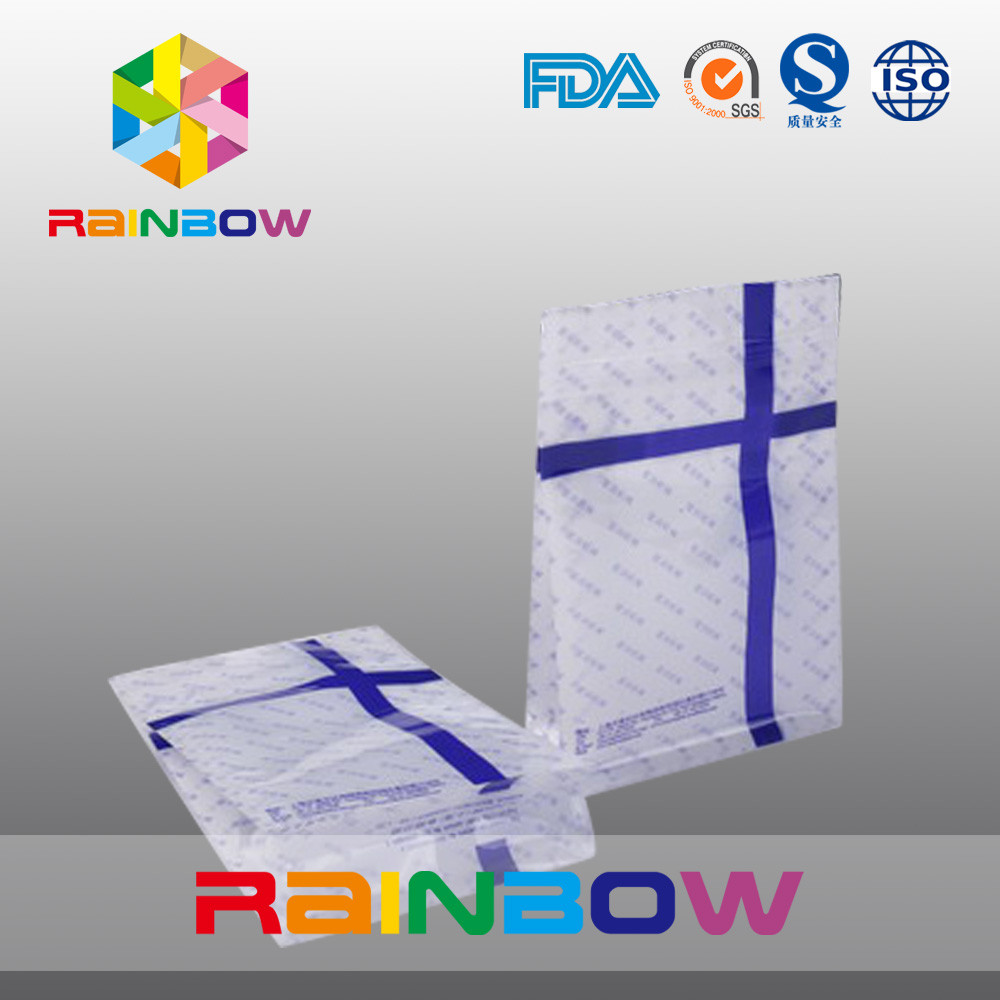 Напечатанные Gravure мешки плоского дна пластичные упаковывая Ziplock качество еды заново герметизируя