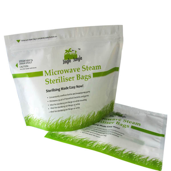 Подгонянная алюминиевая фольга прокатала мешок микроволны вакуума мешка/качества еды Resealable