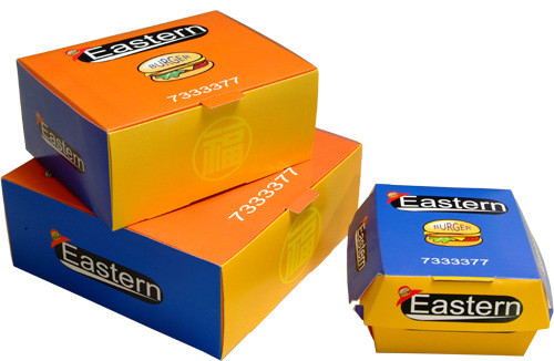 Коробка Premiium бумажная упаковывая с конструкцией напечатанной таможней для ресторана быстро-приготовленного питания