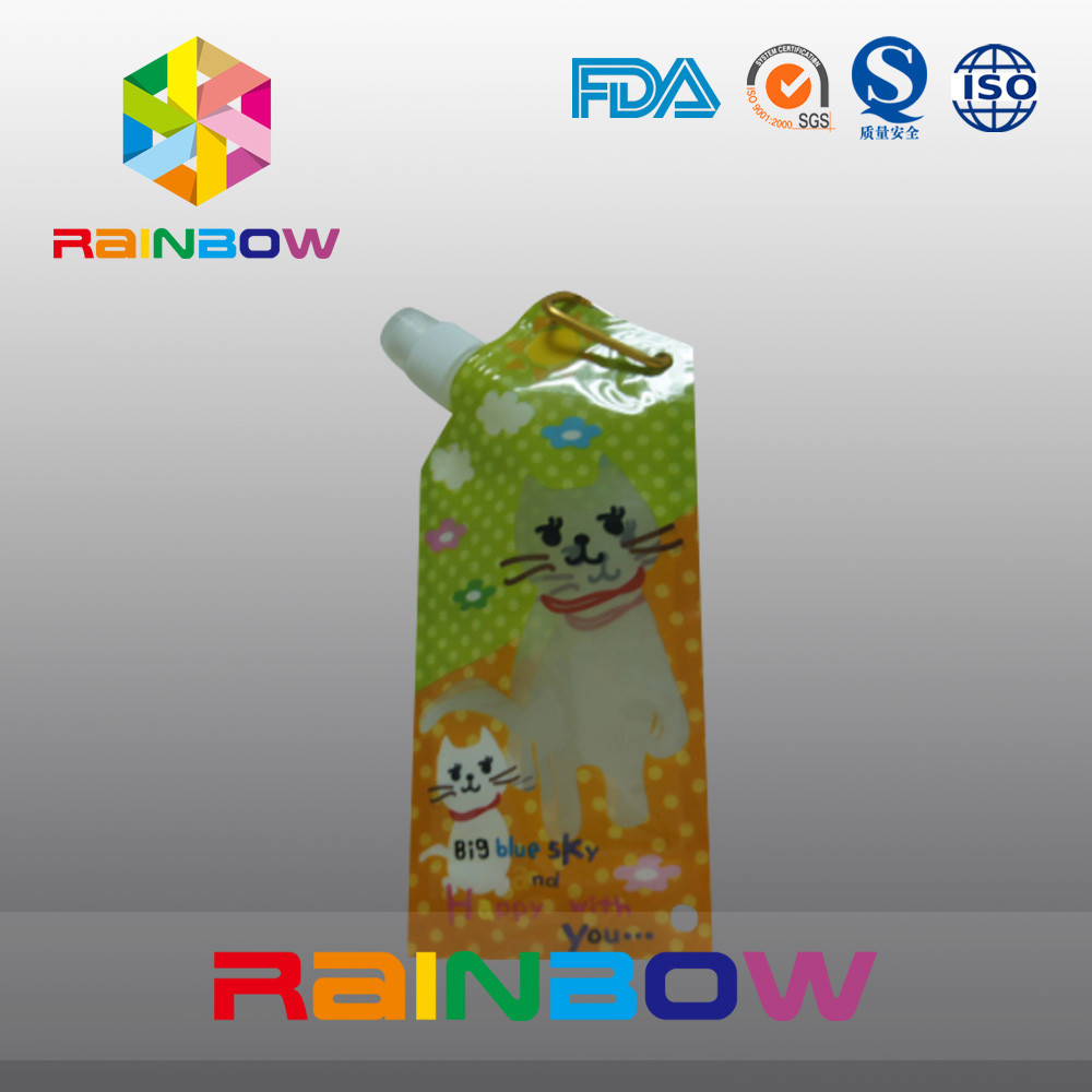 Специальный тип сок/напиток упаковывая бортовые мешки Gusset с металлом звенит