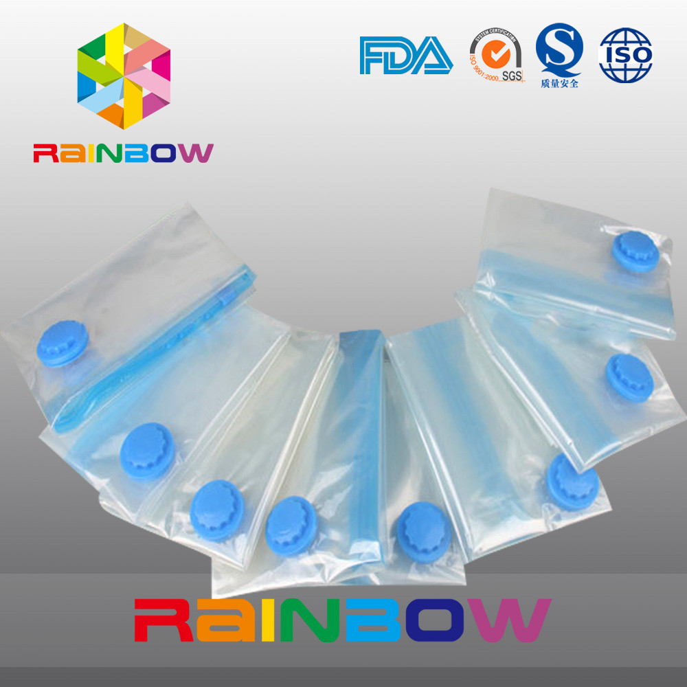 Вакуумируйте мешки хранения уплотнения воздуха/мешки вкладчика космоса для лоскутных одеял, постельных принадлежностей и одежд