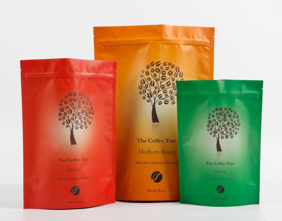 Мягкое прикосновение стоит вверх сумка пеньки сумки закуски печенья Doypack упаковывая с молнией