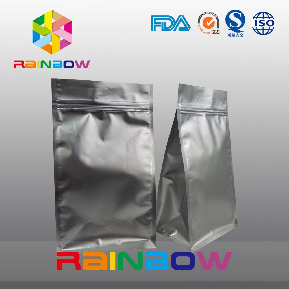 Кофе уплотнения черноты 8 Matt gusset бортового упаковывая нижний кладет ziplock в мешки