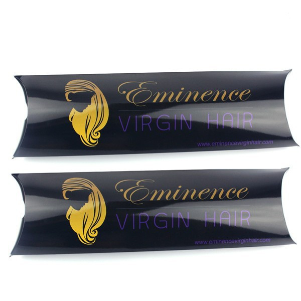 Коробка напечатанная таможней волос выдвижения бумажная упаковывая, коробка выдвижения волос бумажная