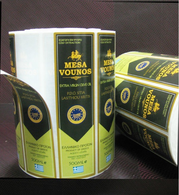 Горячий штемпелюя ярлык бутылки нестандартной конструкции красного вина/стикера метки частного назначения