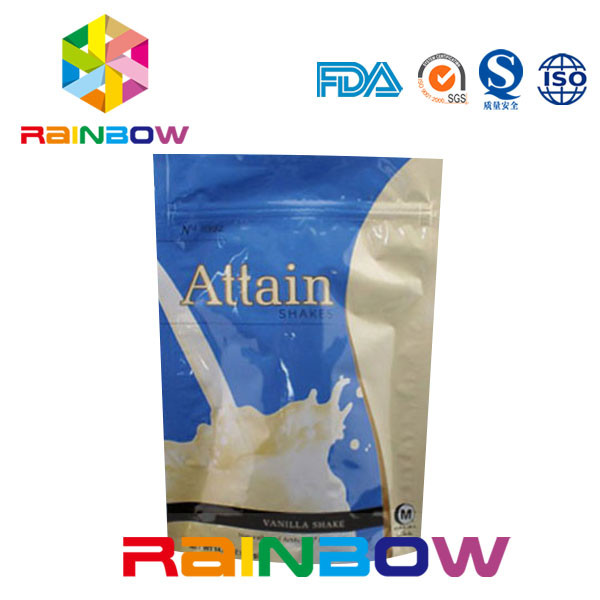 Recyclable мешок упаковки черного чая, мешки стоящего Ziplock чая собственной личности застежки -молнии упаковывая