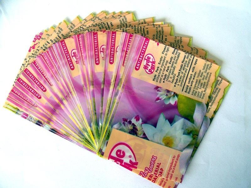 Eco - содружественные ярлыки втулки сокращения для обруч сокращения PVC/ЛЮБИМЧИКА бутылки шампуня