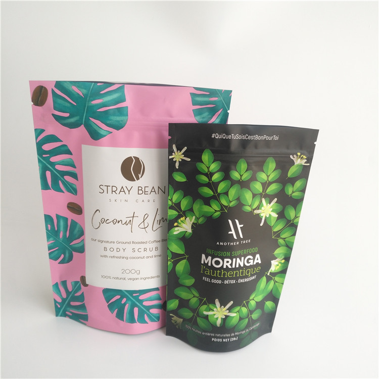 Кофе CBD стоит вверх Mylar кладет 3.5g пластиковое PE в мешки 50 - толщина 200microns