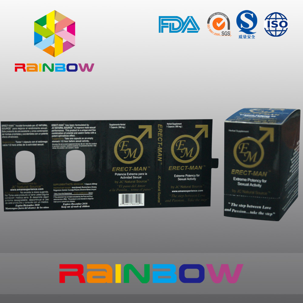 Упаковка бумажной коробки целлюлозы двухкальциевого фосфата микрокристаллическая с пребыванием металла