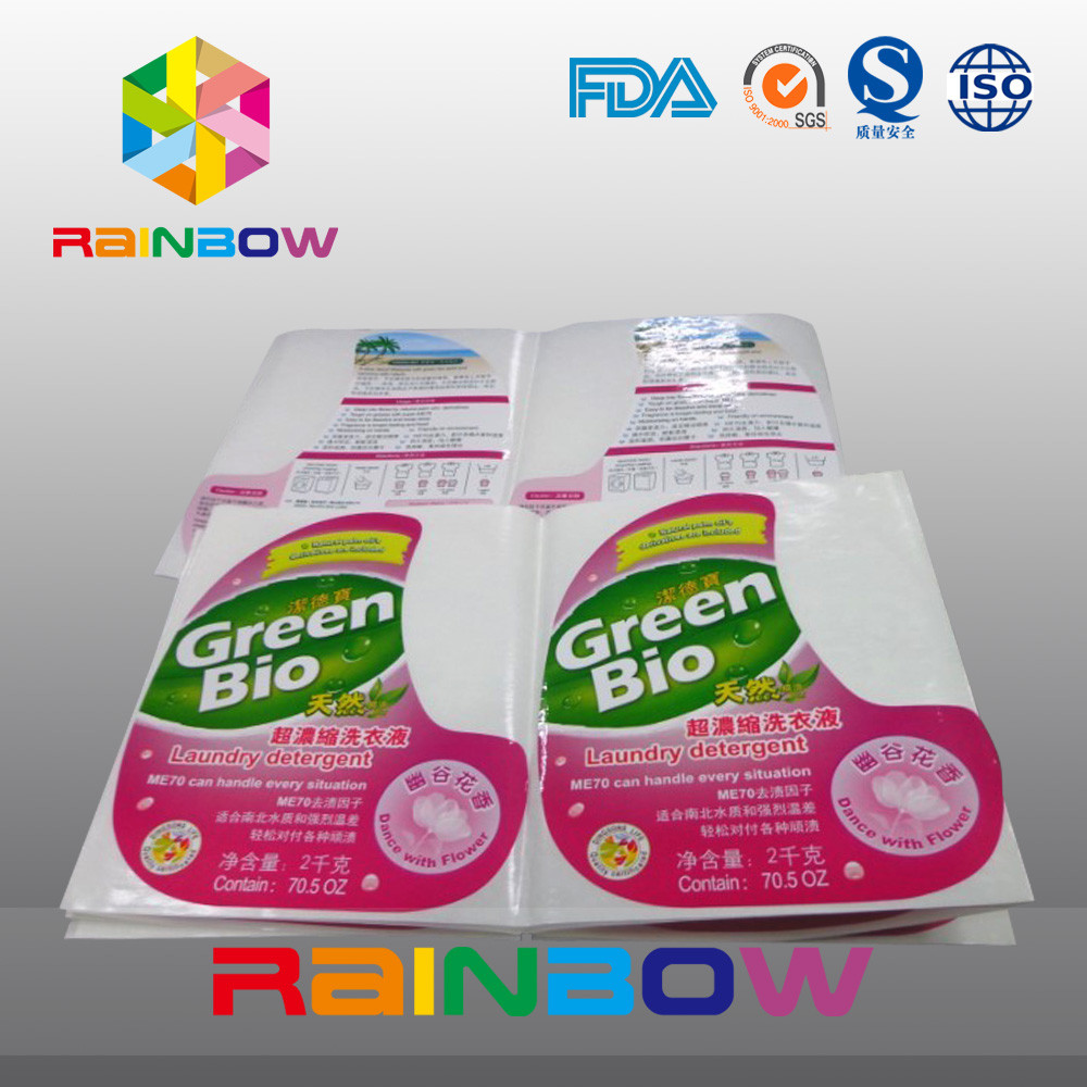 Ярлыки втулки сокращения водоустойчивой пластичной собственной личности стикера бутылки слипчивые для бутылок жидкостного тензида