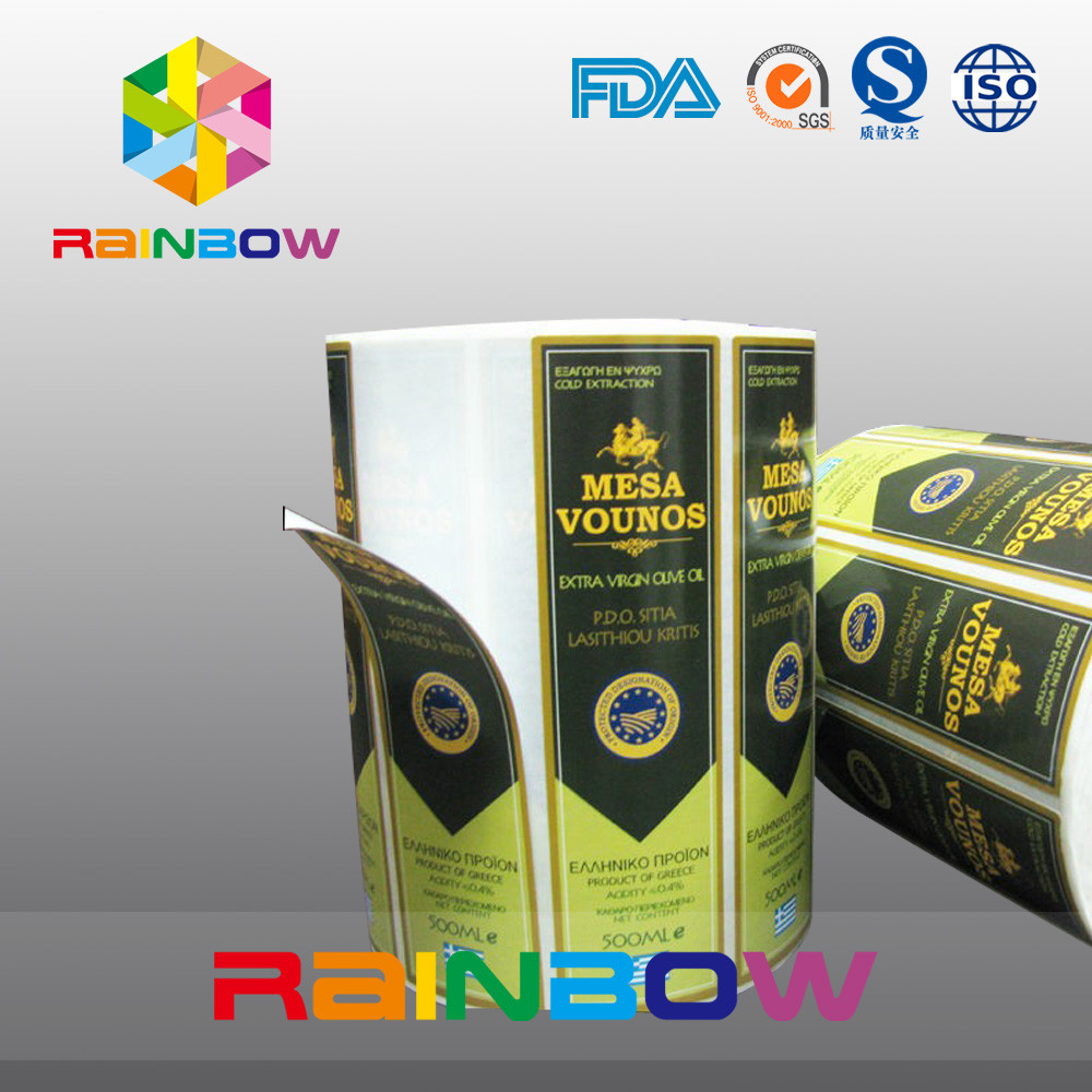 Ярлыки втулки сокращения собственной личности стекла вина слипчивые напечатали стикеры & бутылку вина Lables