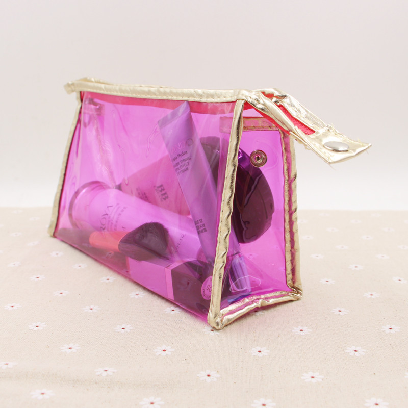 Gravure печатая ясную косметику носит мешок Reclosure и многоразовое