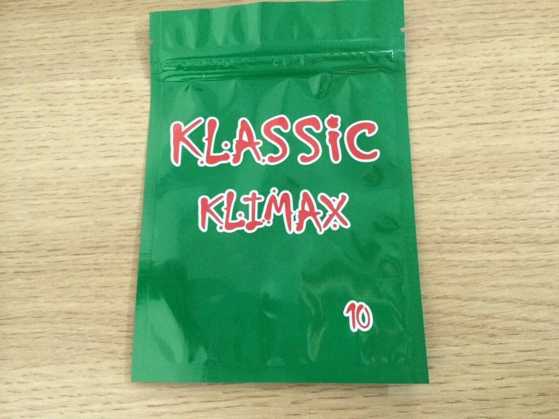 Повторно использованная прокатанная упаковка алюминиевой фольги травяная - сумка Зиплок Мылар ладана